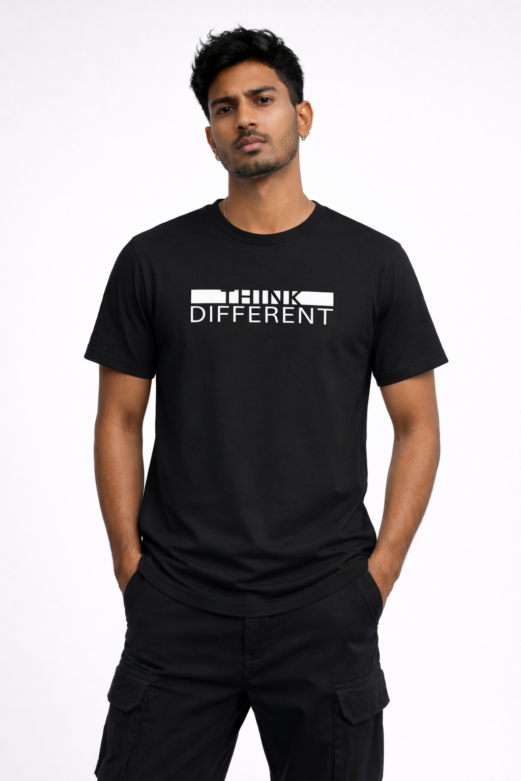 FO Think Different Cotton Printed Tee
