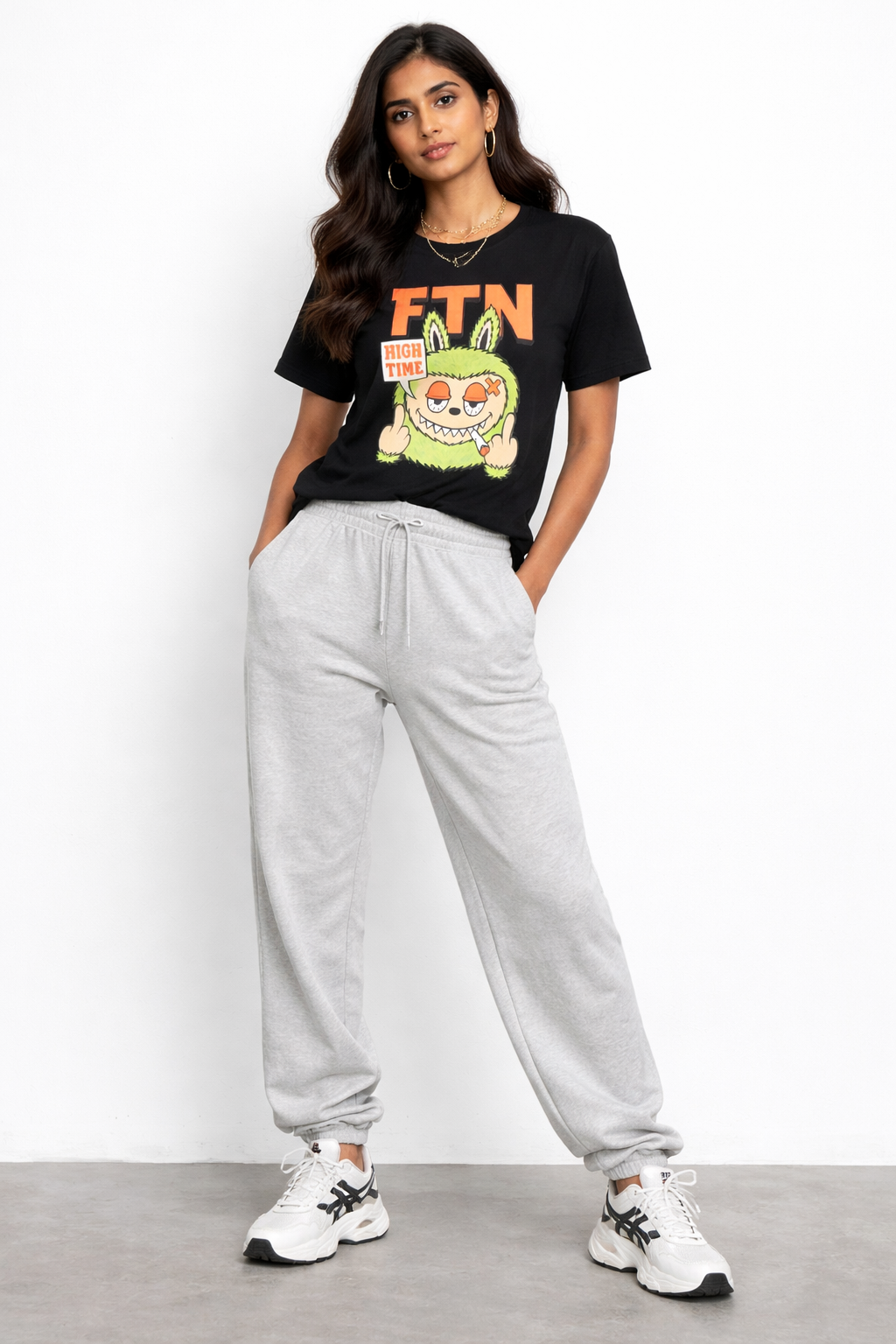 Labubu Cotton Printed Tshirt