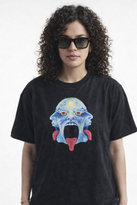 The Cosmic Howl Cotton Tee
