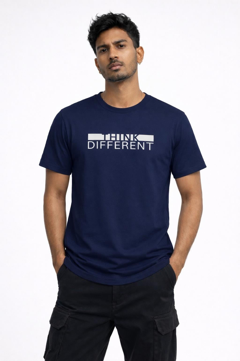 FO Think Different Cotton Printed Tee
