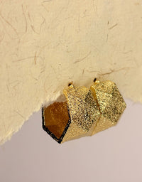 FO Matty Gilded Golden Anti Tarnish Hoops