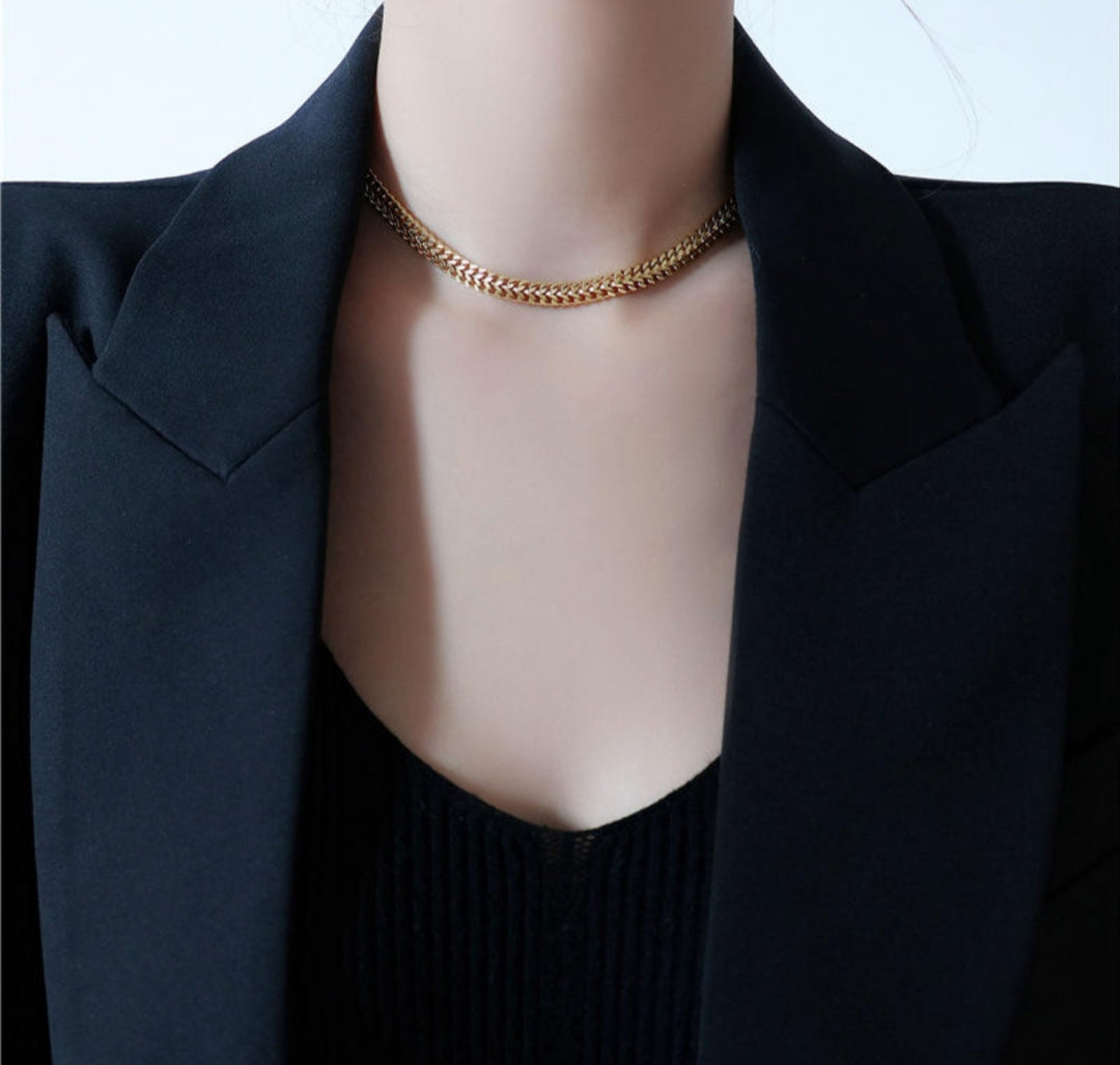 Link Chain Choker Necklace