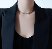 Link Chain Choker Necklace