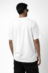 FO Shadow Grin Graphic Printed Drop Shoulder Tee