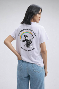 Grim Reaper Tee - Light Grey