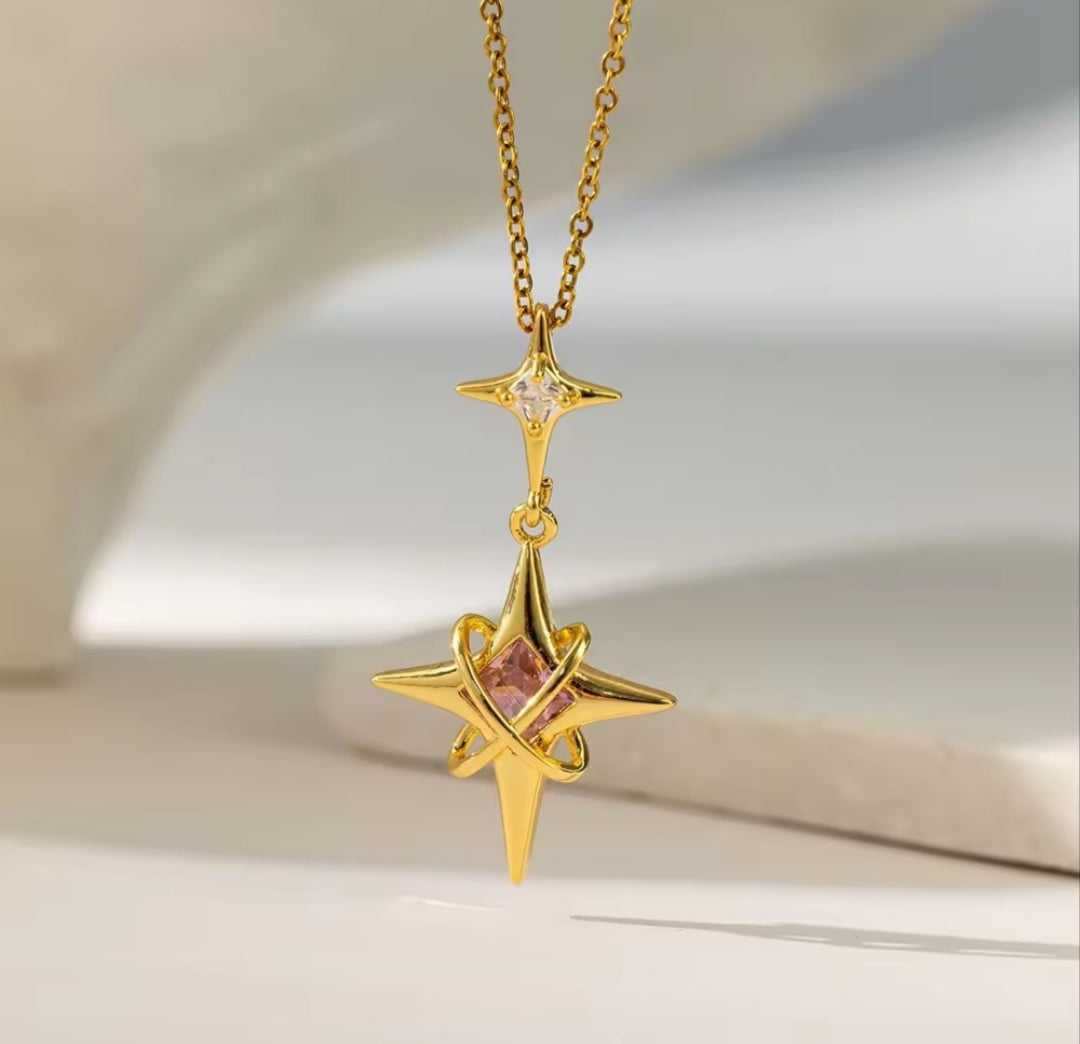 Shooting Star Anti Tarnish Neckpiece