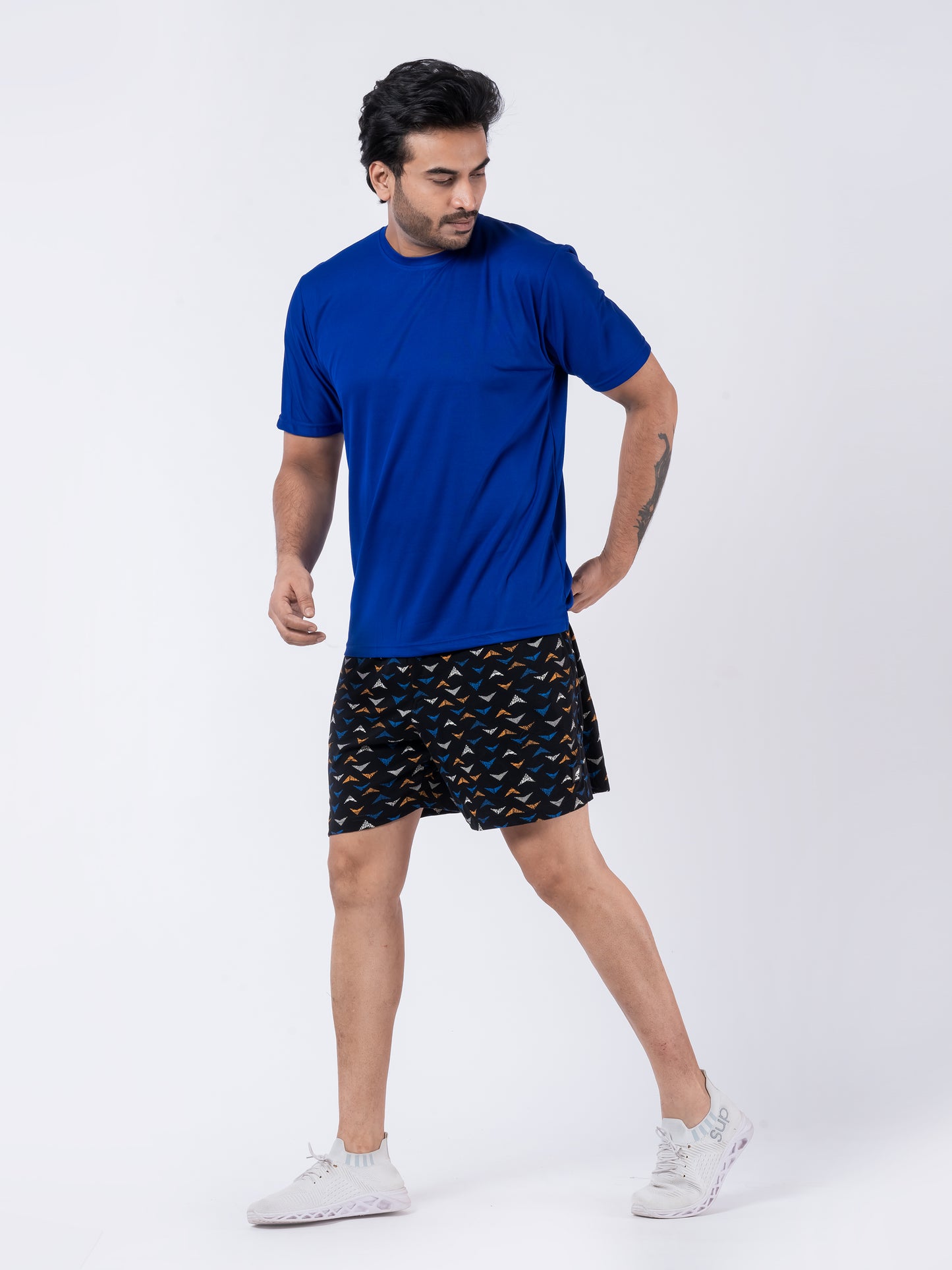 FO Cotton Boxers - Geometric Print