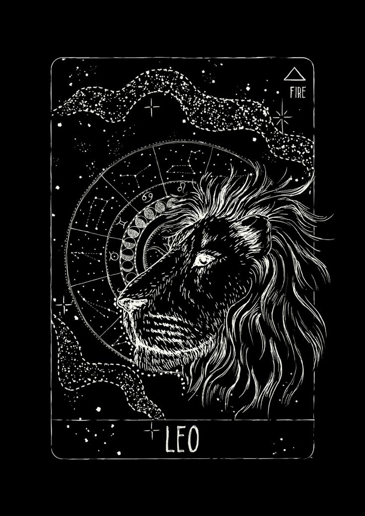 FO Leo Constellation Drop Shoulder Tee