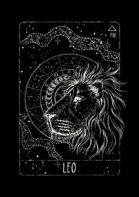 FO Leo Constellation Drop Shoulder Tee