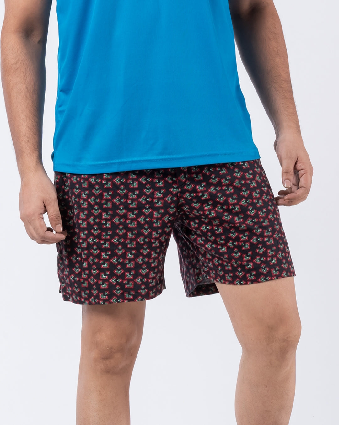 FO Geometric Cotton Boxers