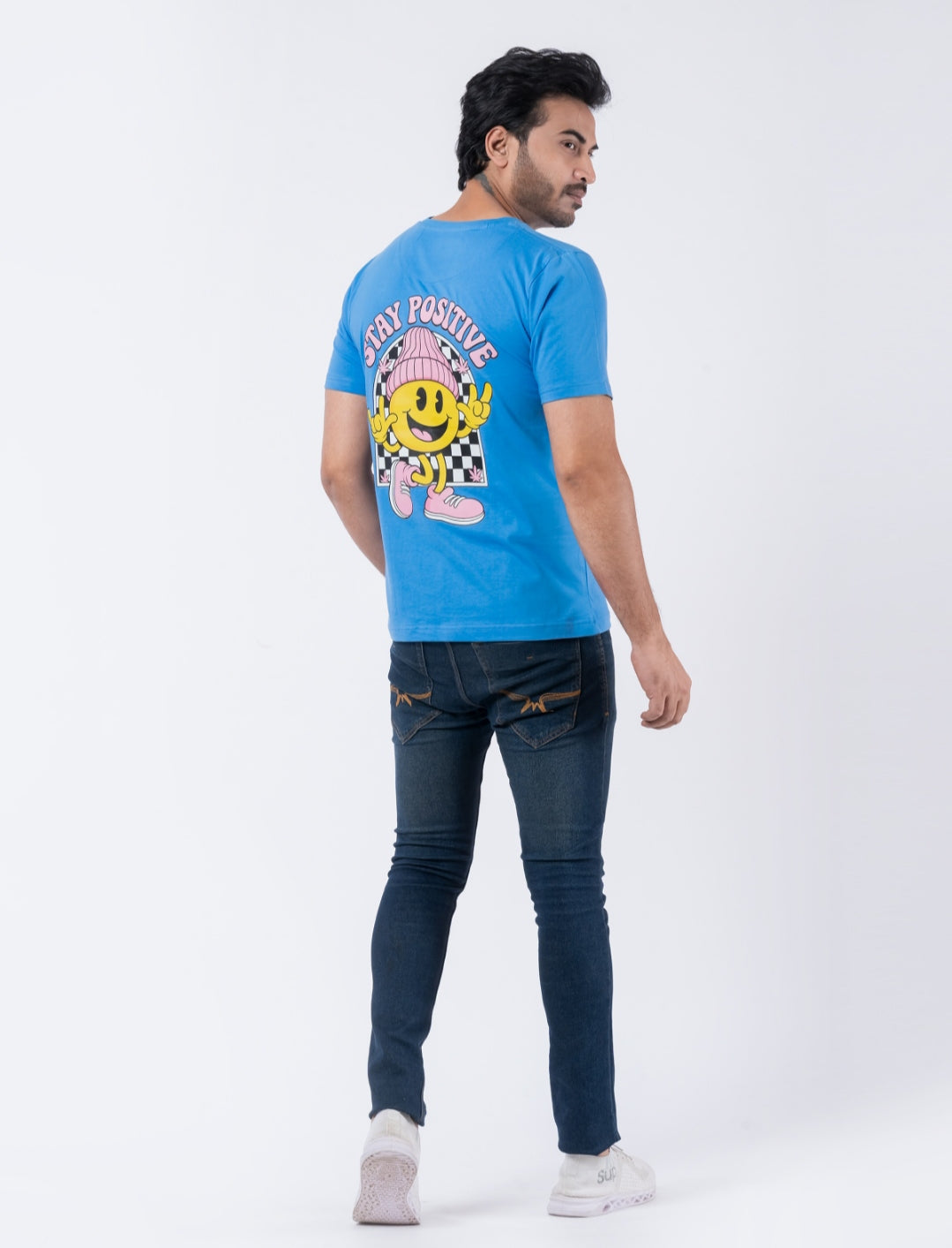 FO Stay Positive Cotton Tshirt