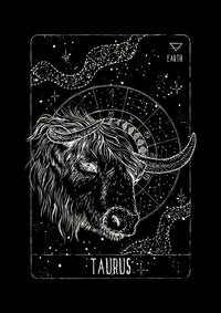 FO Taurus Constellation Drop Shoulder Tee