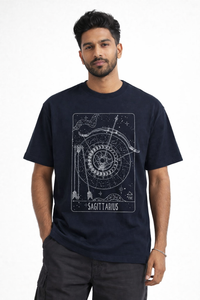 FO Sagittarius Constellation Drop Shoulder Tee