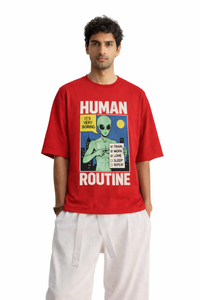 FO Alien Routine Drop Shoulder Tee