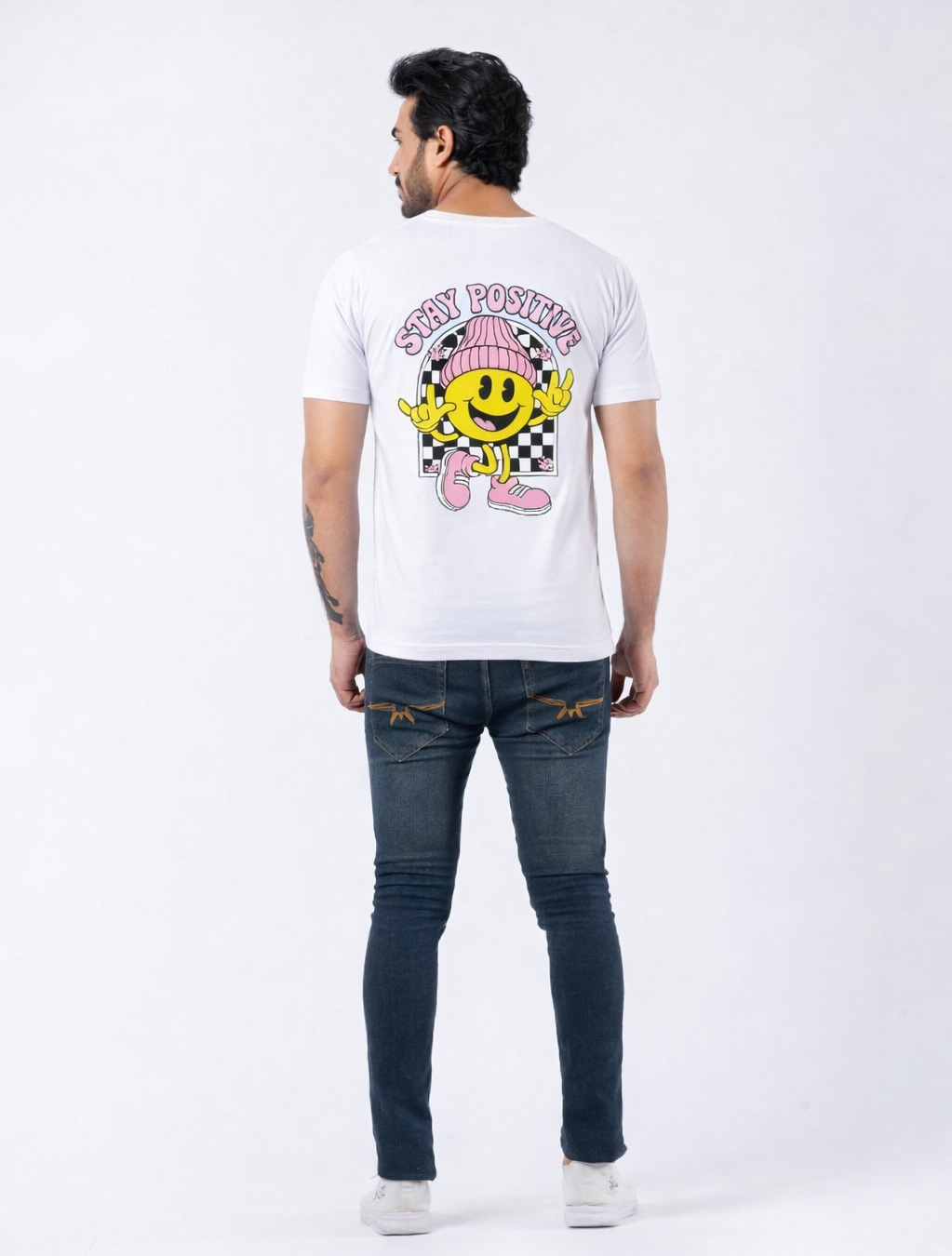 FO Stay Positive Cotton Tshirt