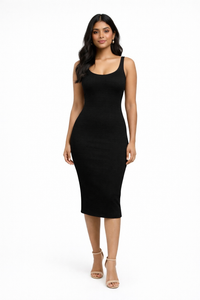 FO Crushed Lycra Bodycon Dress