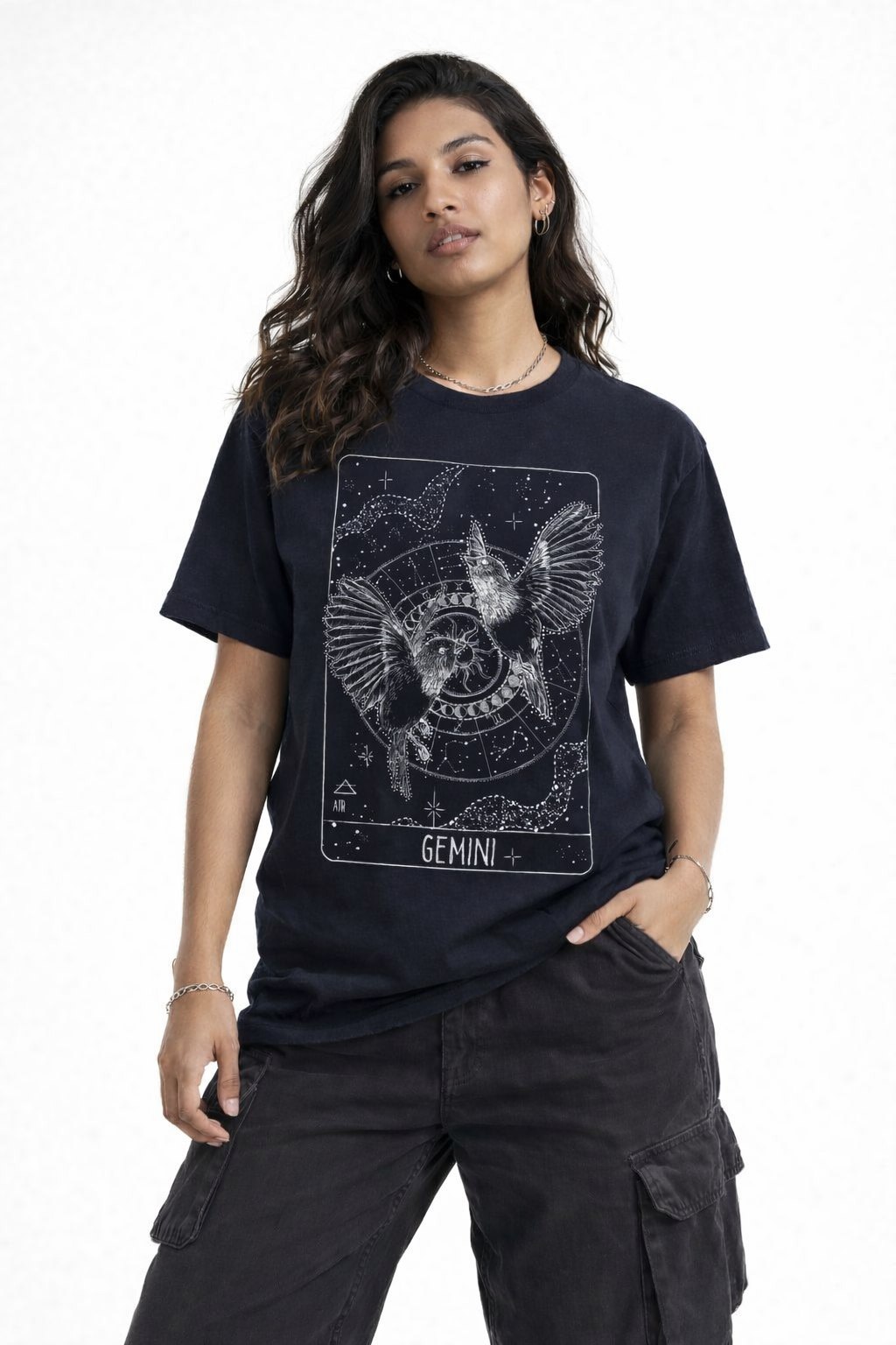 FO Gemini Constellation Drop Shoulder Tee